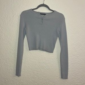 Brandy Melville long sleeve cropped sweater